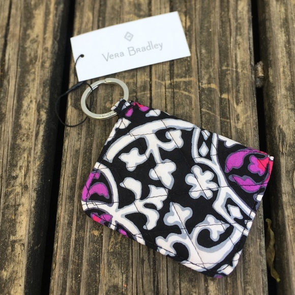 Vera Bradley Campus Double ID Scroll Medallion! - Picture 3 of 5